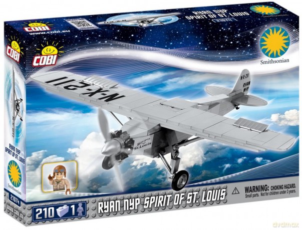 Smithsonian Spirit of St. Louis "Ryan Nyp" 210 el. [KLOCKI]