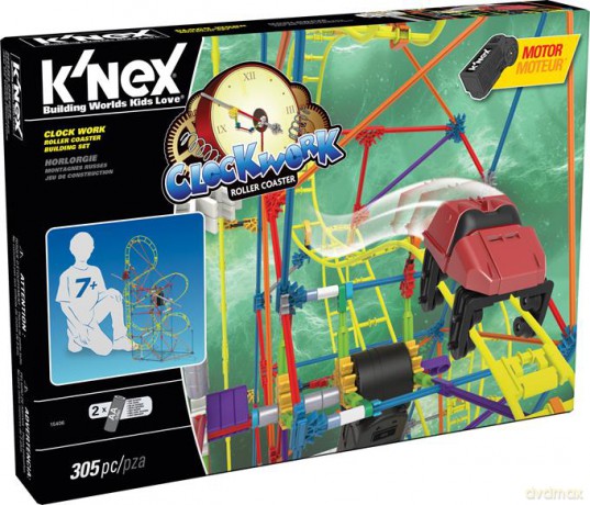 K'nex kolejka górska Zegar [KLOCKI]