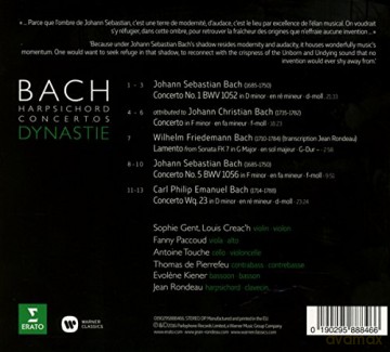 Jean Rondeau: Dynastie: Bach Concertos [CD]