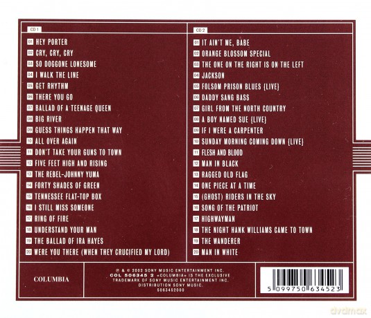 Johnny Cash: Man In Black. The Very Best Of Johnny Cash [2CD]