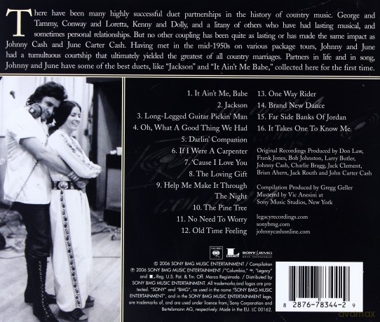 Johnny Cash: Duets This is a Deviant master our is called [CD]