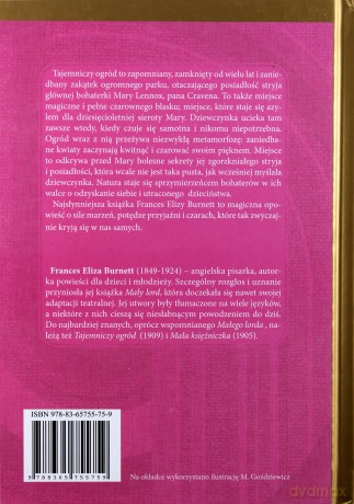 Tajemniczy ogród - Frances Burnett [KSIĄŻKA]