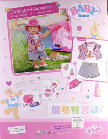 Baby born - Ubranko na kamping