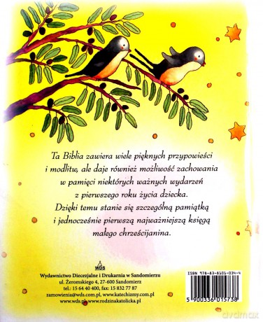 Biblia małego Chrześcijanina - Biała [KSIĄŻKA]
