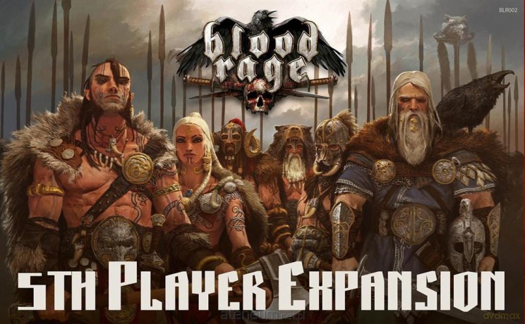 Blood Rage: Rozszerzenie dla 5 gracza [GRA PLANSZOWA]