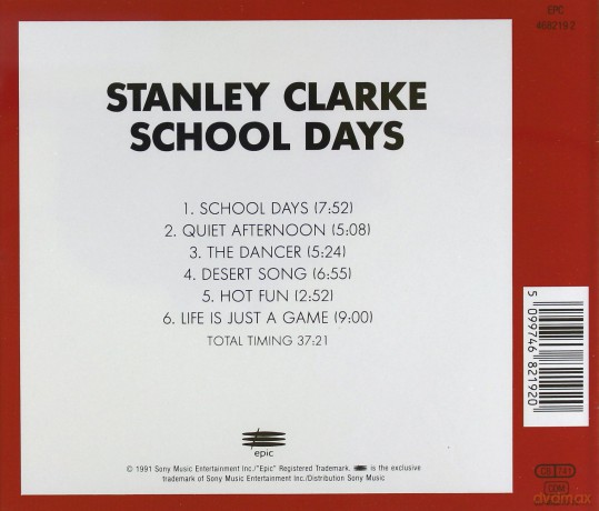 Stanley Clarke: School Days [CD]