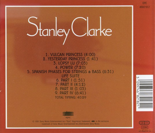 Stanley Clarke: Stanley Clarke [CD]