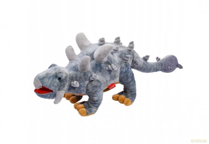 Dinozaur Stegozaur szary 48 cm