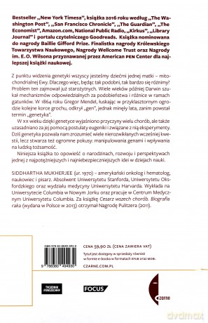 Gen. Ukryta historia - Siddhartha Mukherjee, Jan Dzierzgowski [KSIĄŻKA]