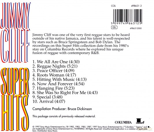 Jimmy Cliff: Super Hits [CD]