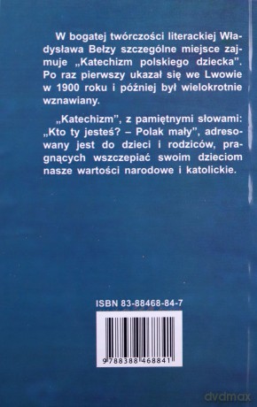 Katechizm Polskiego Dziecka - Władysław Bełza [KSIĄŻKA]
