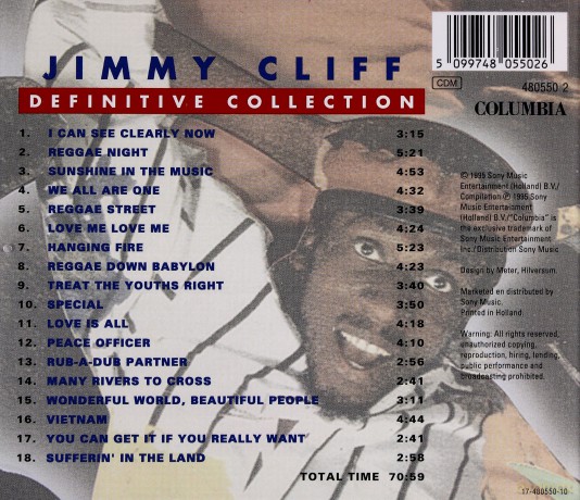 Jimmy Cliff: Definitive Collection [CD]