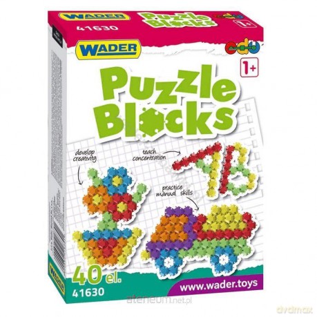 Klocki Puzzle 40 el. [KLOCKI]