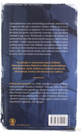 Kobieta na schodach - Bernhard Schlink, Ryszard Wojnakowski [KSIĄŻKA]