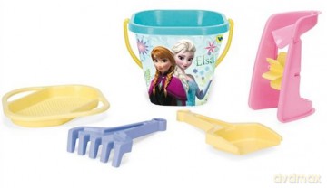 Komplet do piasku 5 elementów Kraina lodu