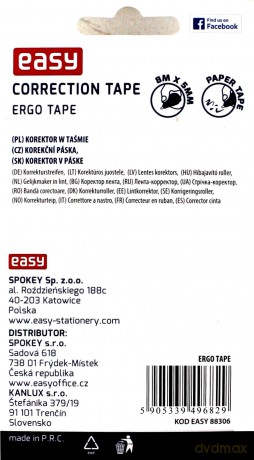 Korektor w taśmie Ergo Tape