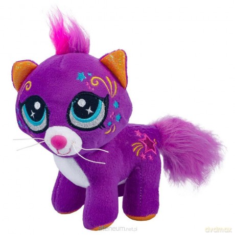 Kot fioletowy 18 cm
