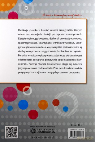 Kropka w kropkę. Ćwiczenia grafomotoryczne - Katarzyna Chrąściel [KSIĄŻKA]
