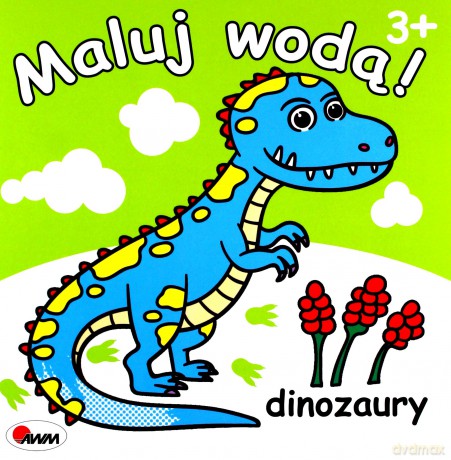 Maluj wodą. Dinozaury - Mariola Budek [KSIĄŻKA]