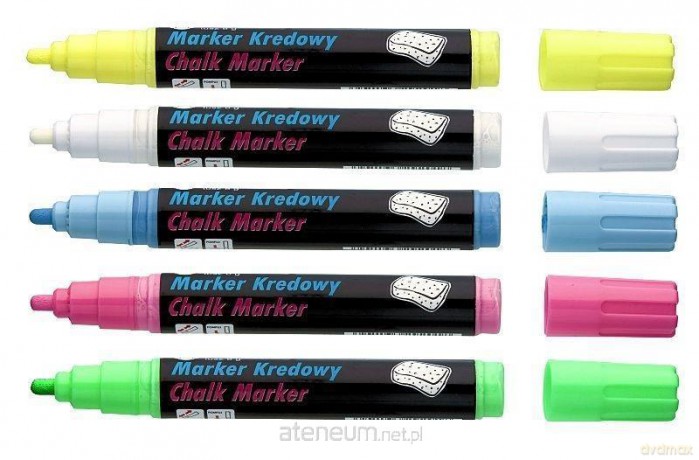 Marker kredowy 4,45mm dspl (20 szt)
