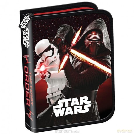 Piórnik dwuklapkowy bez wyposażenia Star Wars VII (Gwiezdne Wojny)