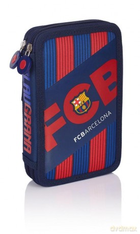 Piórnik podwójny 2BW FC Barcelona