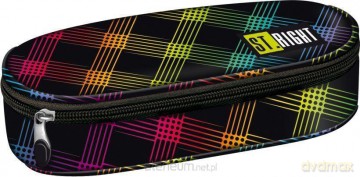 Piórnik saszetka Stright PC-01 Neon Squares