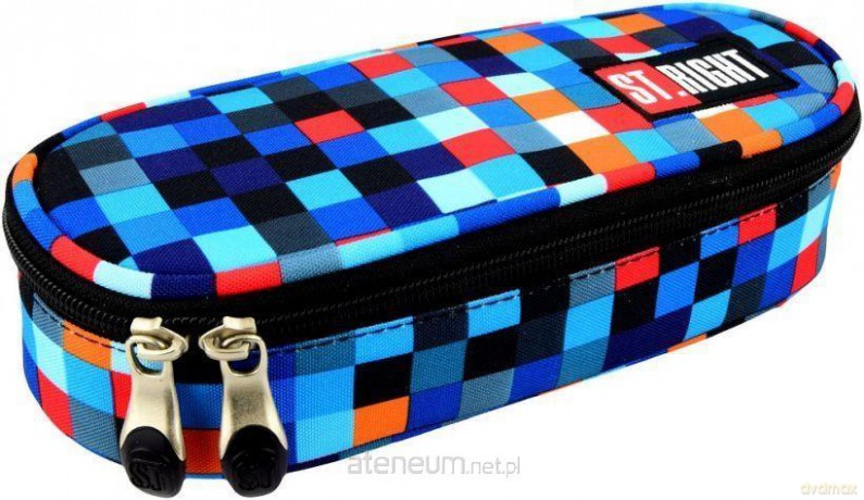 Piórnik saszetka Stright PC-01 Pixelmania Blue