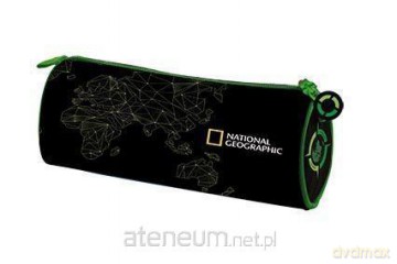 Piórnik tuba National Geographic Compass Green