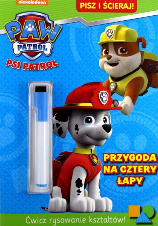Psi Patrol.Pisz i ścieraj! Przygoda na cztery łapy [KSIĄŻKA]