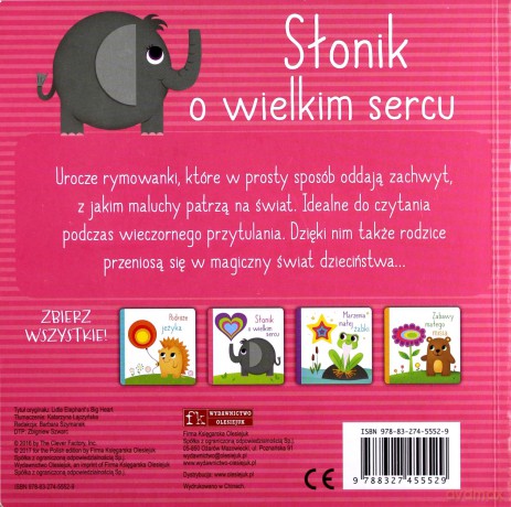 Słonik o wielkim sercu [KSIĄŻKA]
