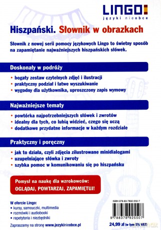 Słownik w obrazkach. Hiszpański [KSIĄŻKA]