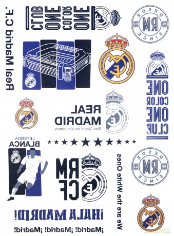 Tatuaże wodne RM-11 Real Madrid