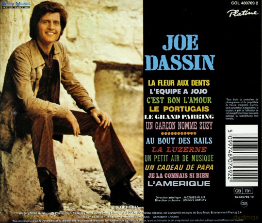 Joe Dassin: La Fleur Aux Dents [CD]
