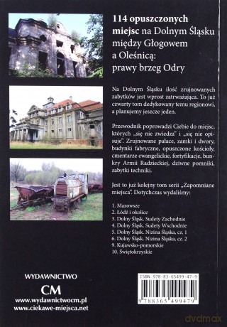 Zapomniane miejsca Dolnego Śląska. Nizina Śląska 2 [KSIĄŻKA]