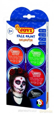 Zestaw do malowania twarzy Halloween