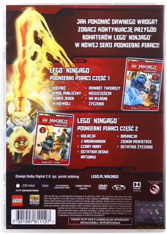LEGO Ninjago Podniebni Piraci. Pakiet [2DVD]