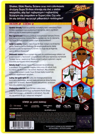 Supa Strikas Sezon 3, Część 1 [DVD]