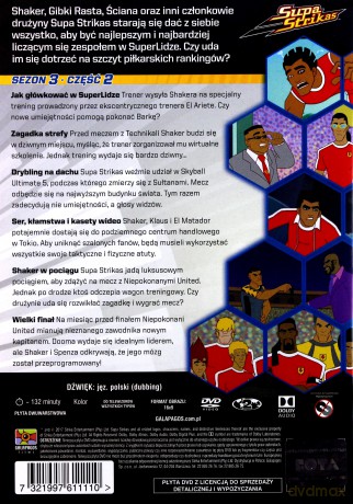 Supa Strikas Sezon 3, Część 2 [DVD]