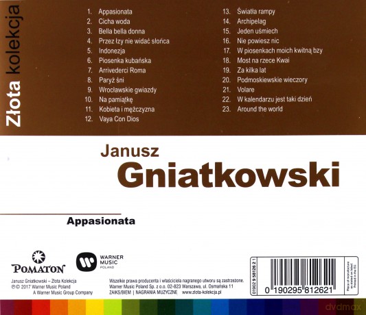Janusz Gniatkowski: Złota Kolekcja [CD]