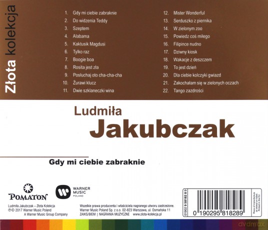 Ludmiła Jakubczak: Złota Kolekcja [CD]