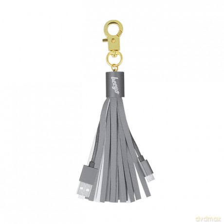 Beeyo Micro Smart Fringe Cable srebrny