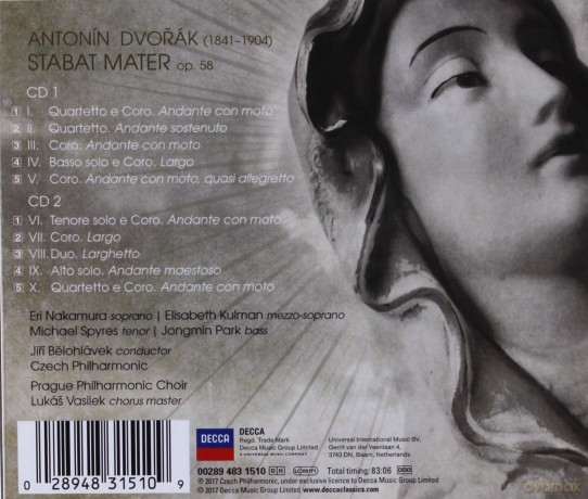 Jiri Belohlavek: Dvorak Stabat Mater [2CD]