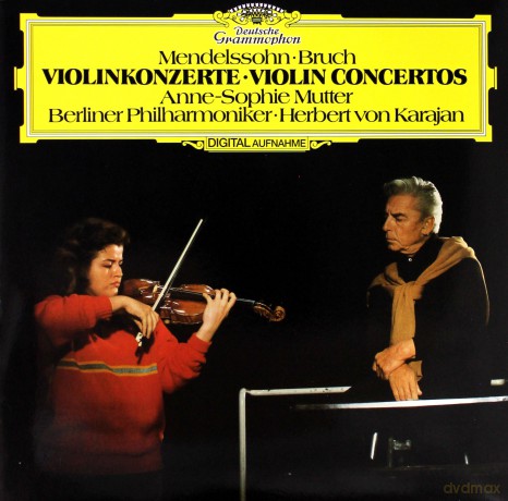 Anne Sophie Mutter: Mendelssohn Bruch Violin Concertos [Winyl]