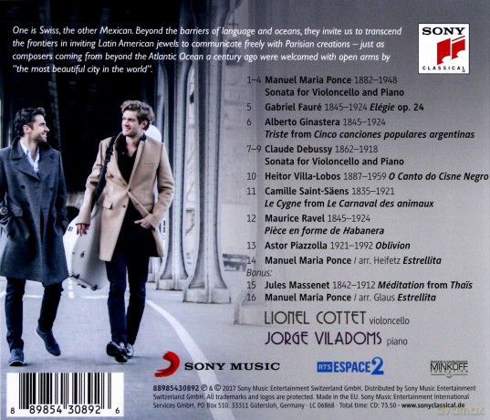 Lionel Cottet: Carnets de Voyage - From Latin America to Paris [CD]