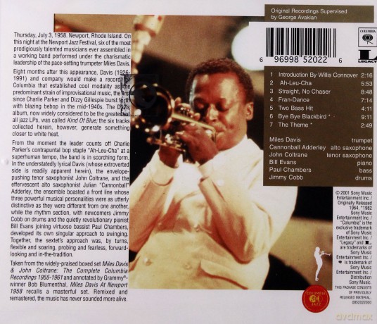 Miles Davis: At Newport 1958 [CD]