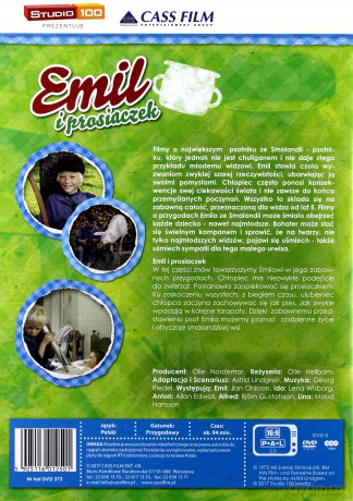 Emil ze Smalandii: Emil i prosiaczek [DVD]