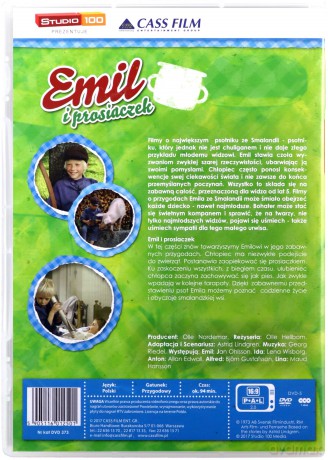 Emil ze Smalandii: Emil i prosiaczek [DVD]
