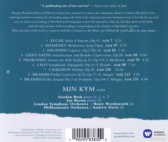 Min Kym: Gone: The Album [CD]