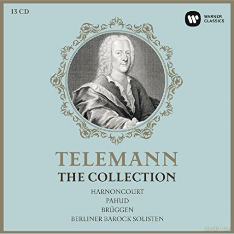 Nikolaus Harnoncourt & Frans Bruggen & Emmanuel Pahud & Maurice Andre & Han De Vries: Telemann: The Collection [13CD]
